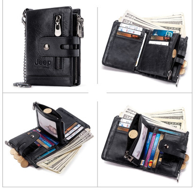Premium Jeep Cow Leather Money Wallet